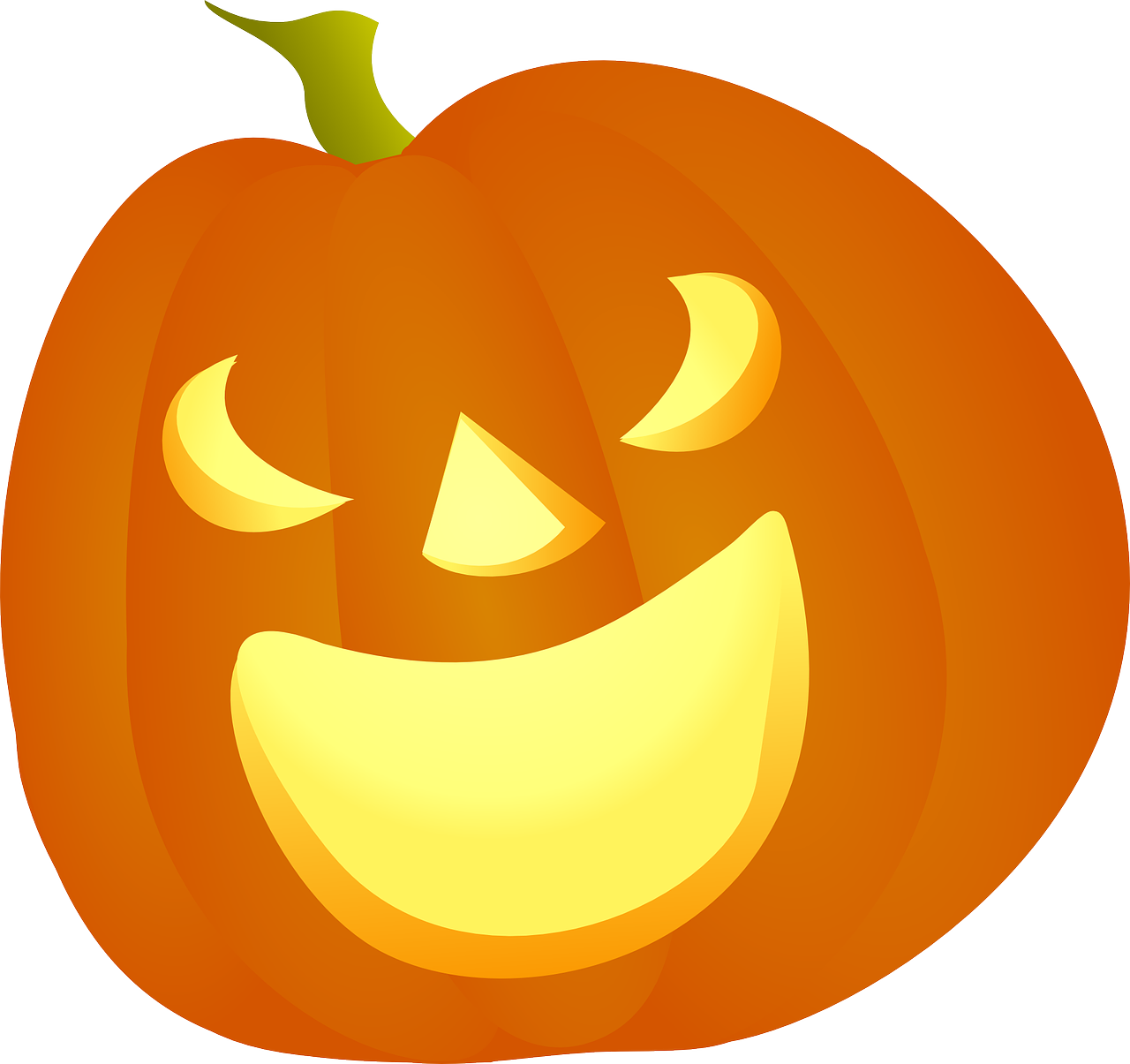 Jack-O’-Lantern Carved Pumpkin Download PNG Image
