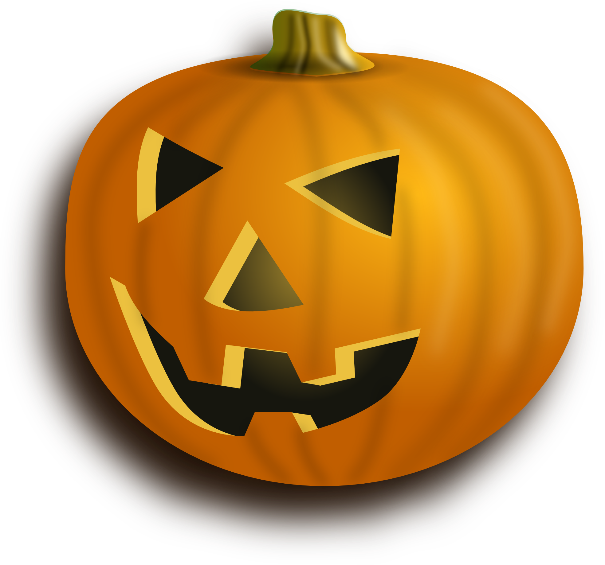 Jack-O’-Lantern Carved Pumpkin PNG Image Background