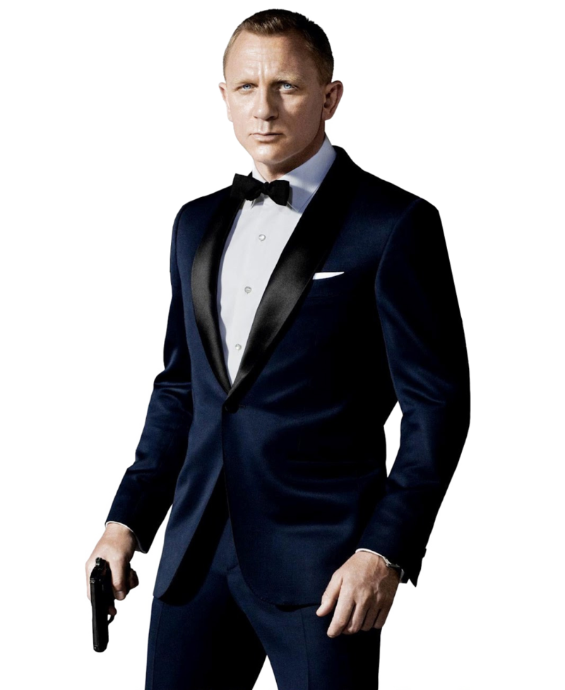James Bond PNG Background Image