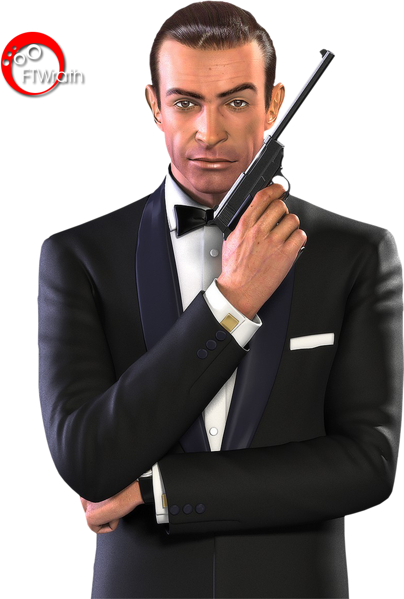 James Bond PNG Image Background
