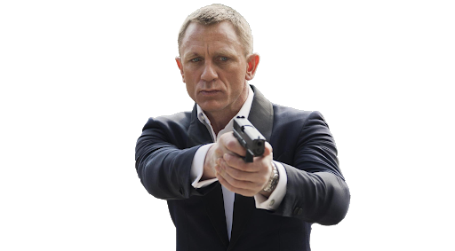 James Bond PNG-Bild transparent