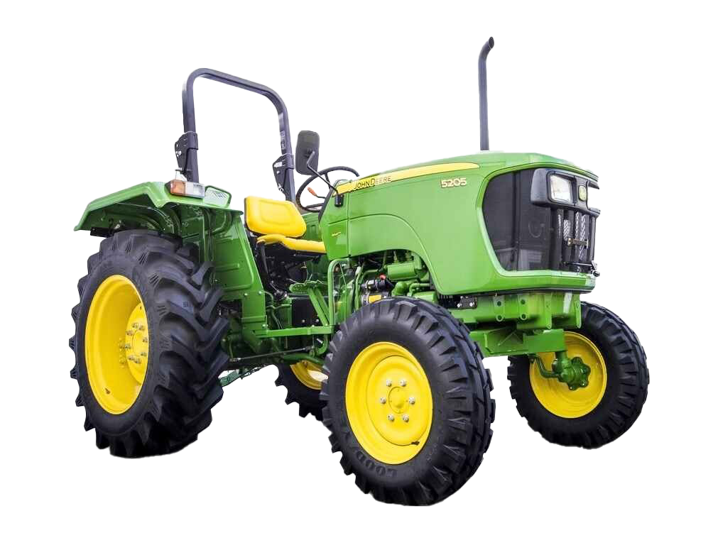 John Deere Green Tractor ภาพโปร่งใส