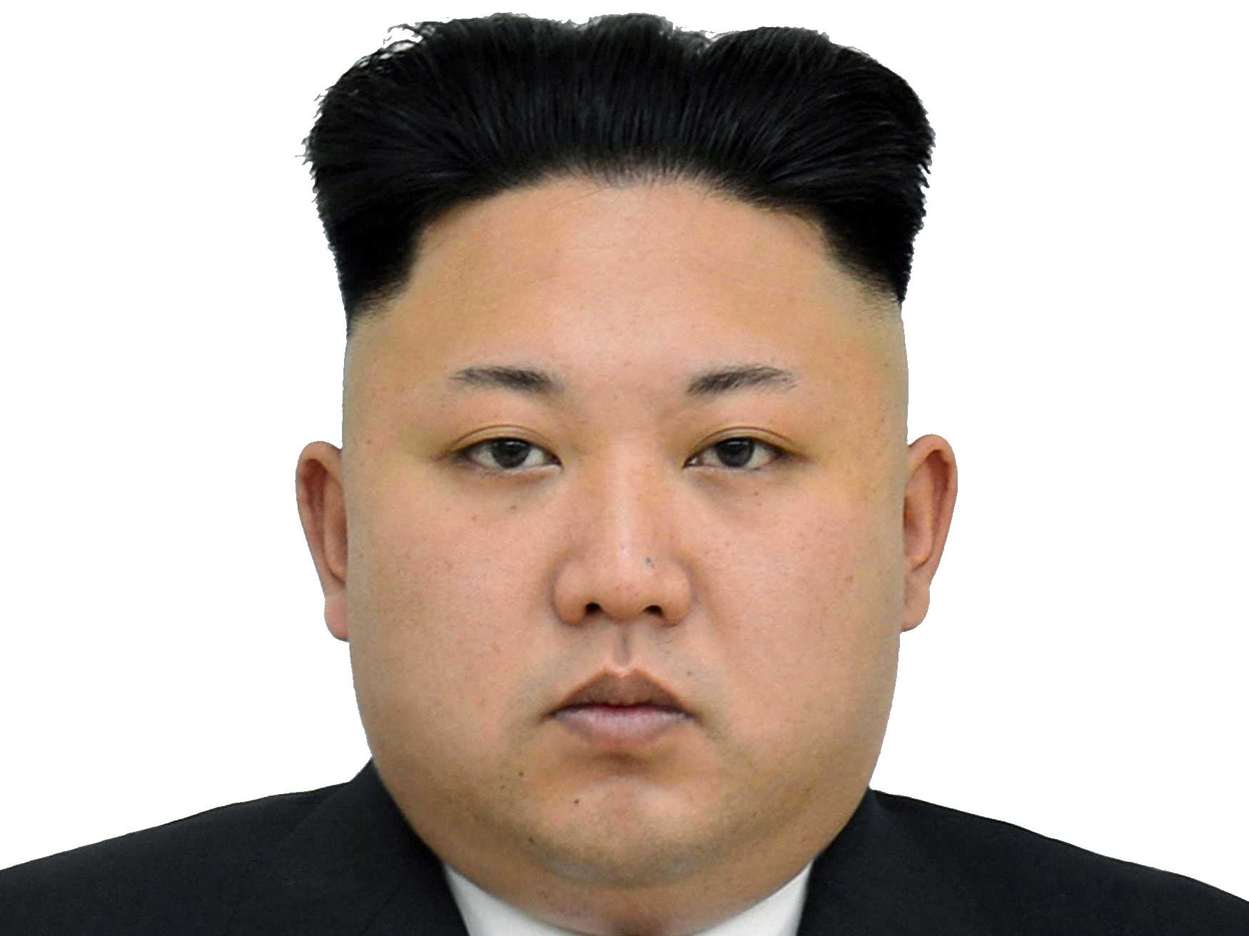 Kim Jong-Un Face PNG Image Background