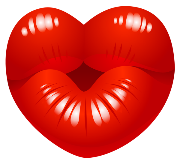 Kiss smiley PNG image