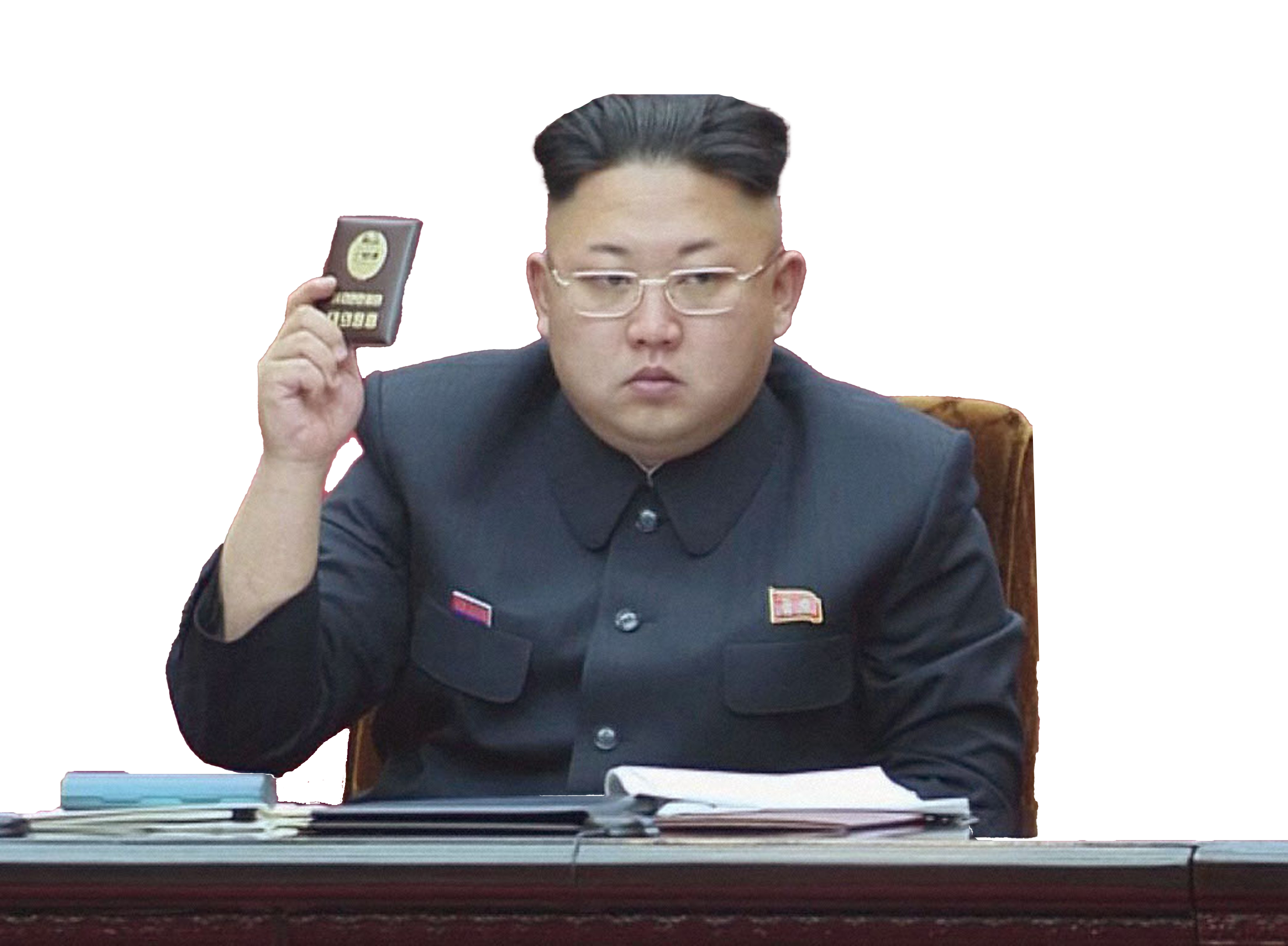 Leader Kim Jong-Un PNG High-Quality Image