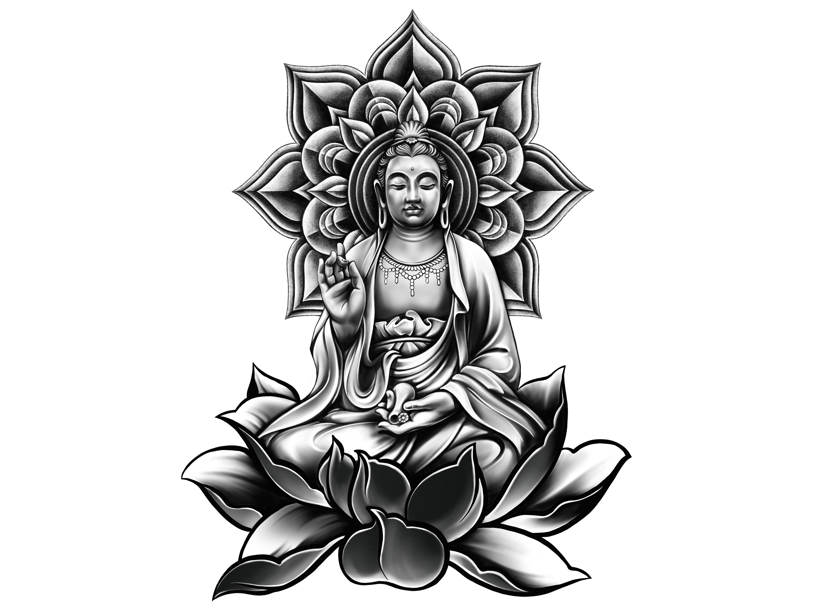Lord Buddha PNG-Afbeelding
