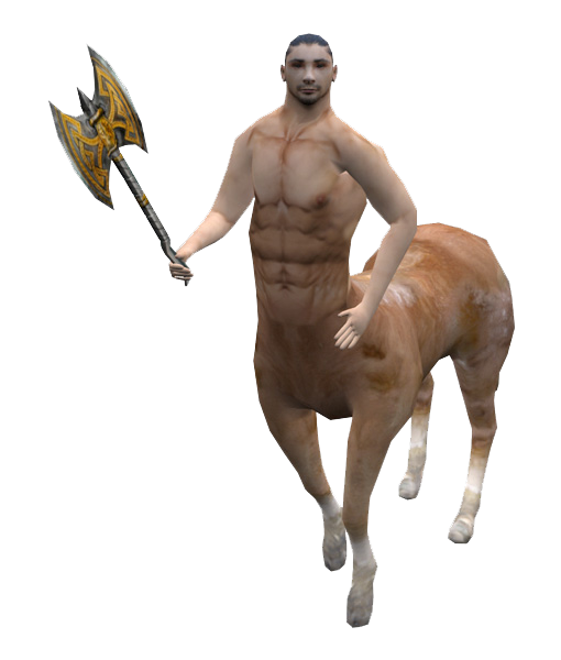 Latar belakang Gambar centaur laki-laki PNG