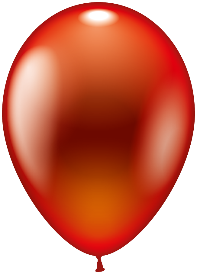 Ballon métallique Transparent