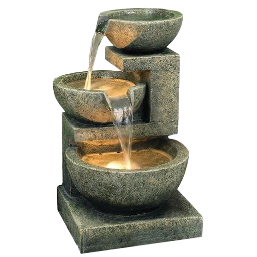 Modern Outdoor Fountain PNG Image Background