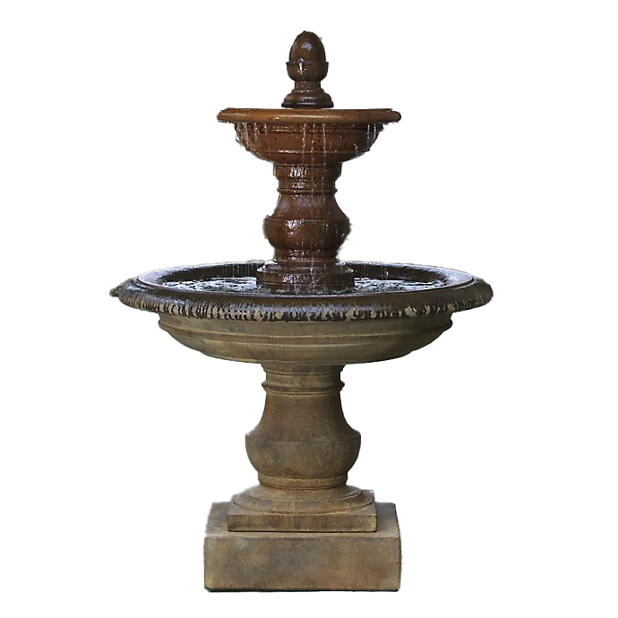 Modern Outdoor Fountain PNG Photo