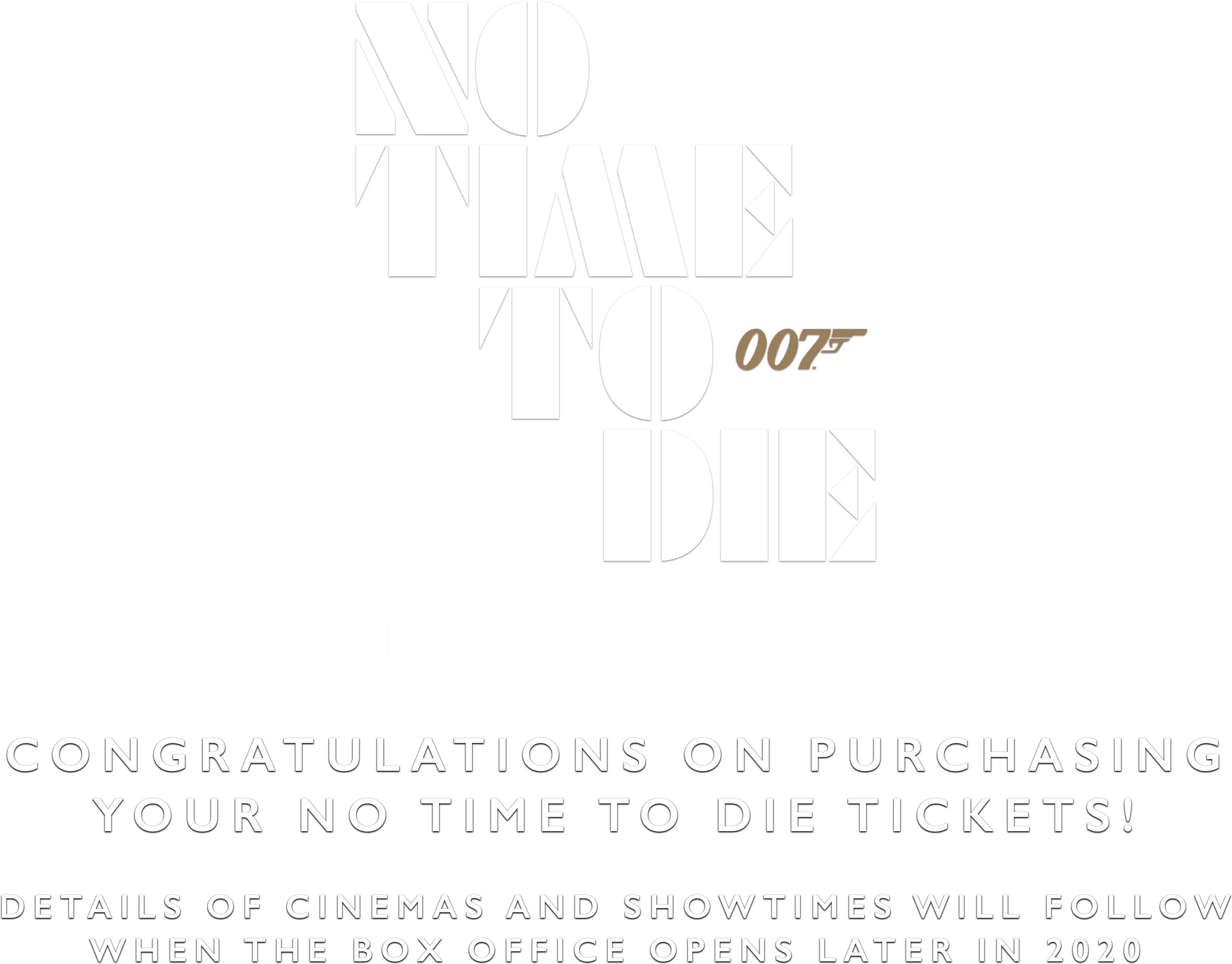 No Time To Die Free PNG Image