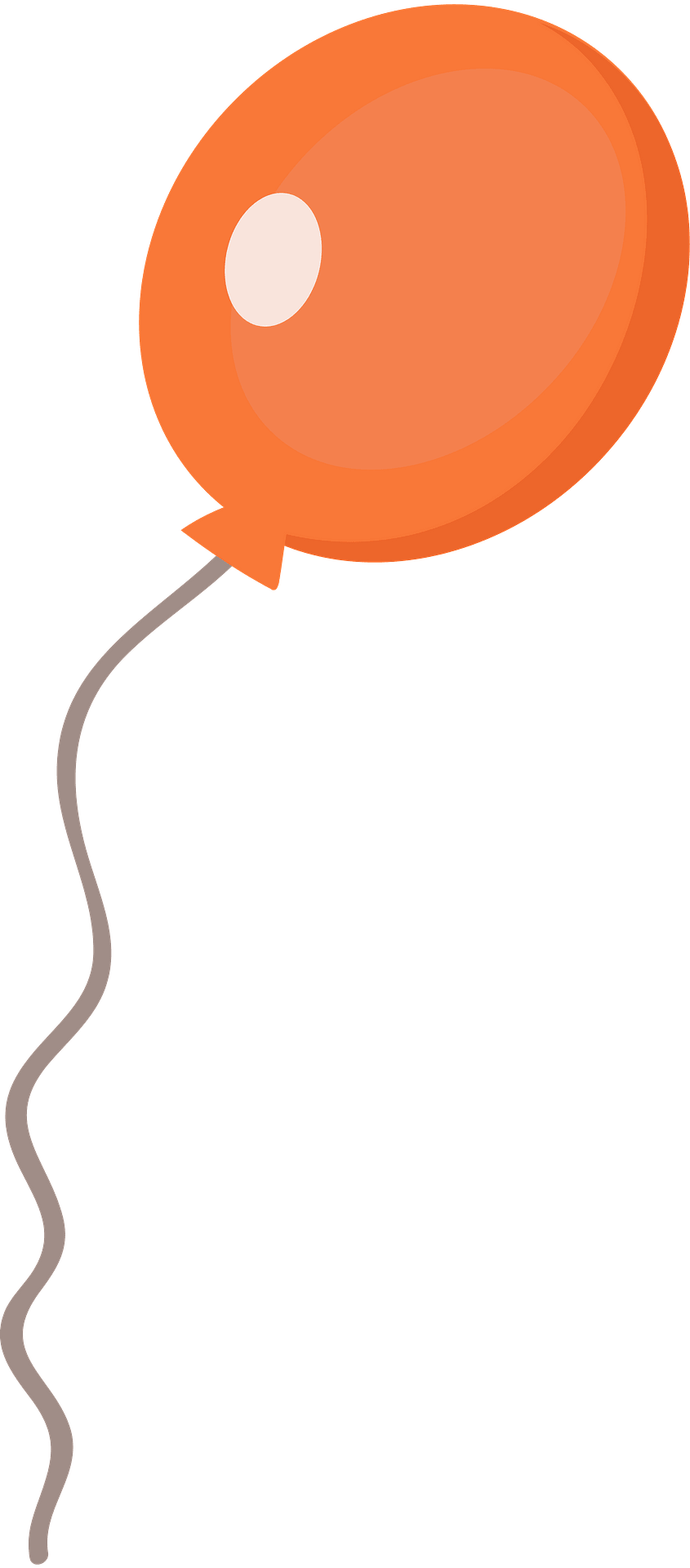 Оранжевый воздушный шар прозрачные изображения