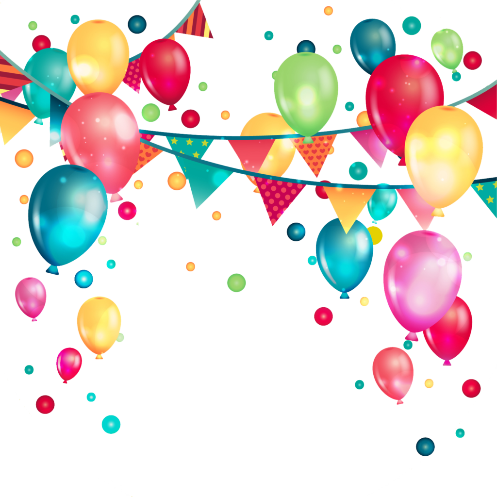 Party Ballons PNG Kostenloser Download