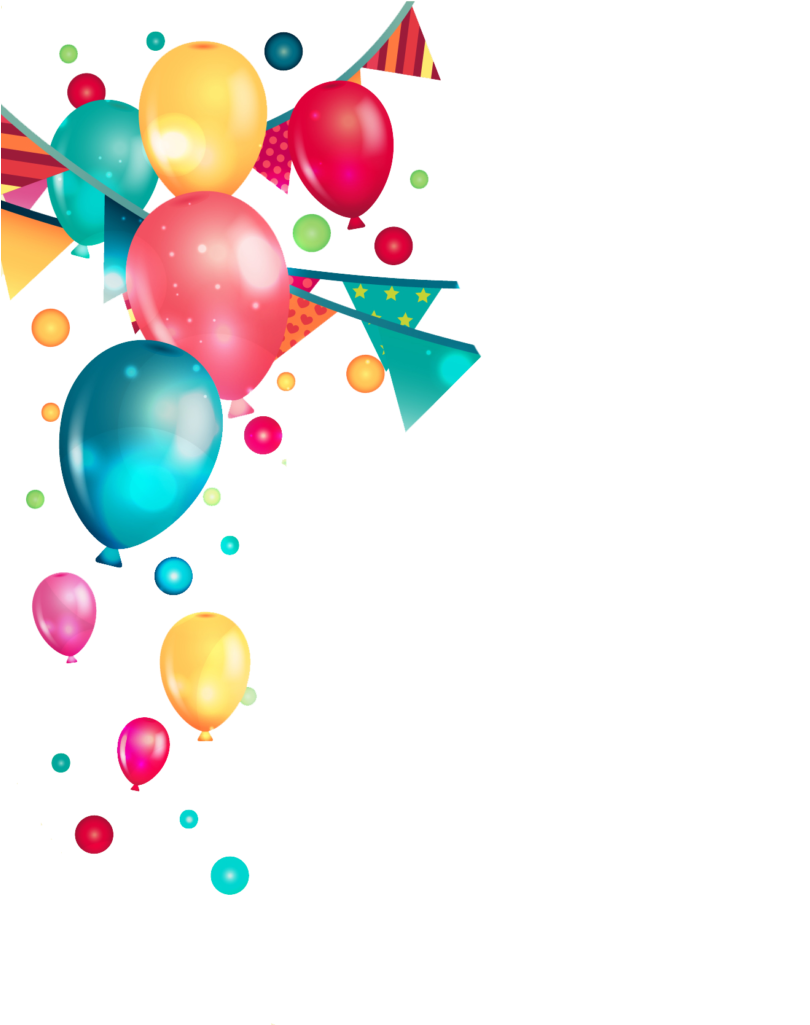 Party Balloons PNG Image Background | PNG Arts