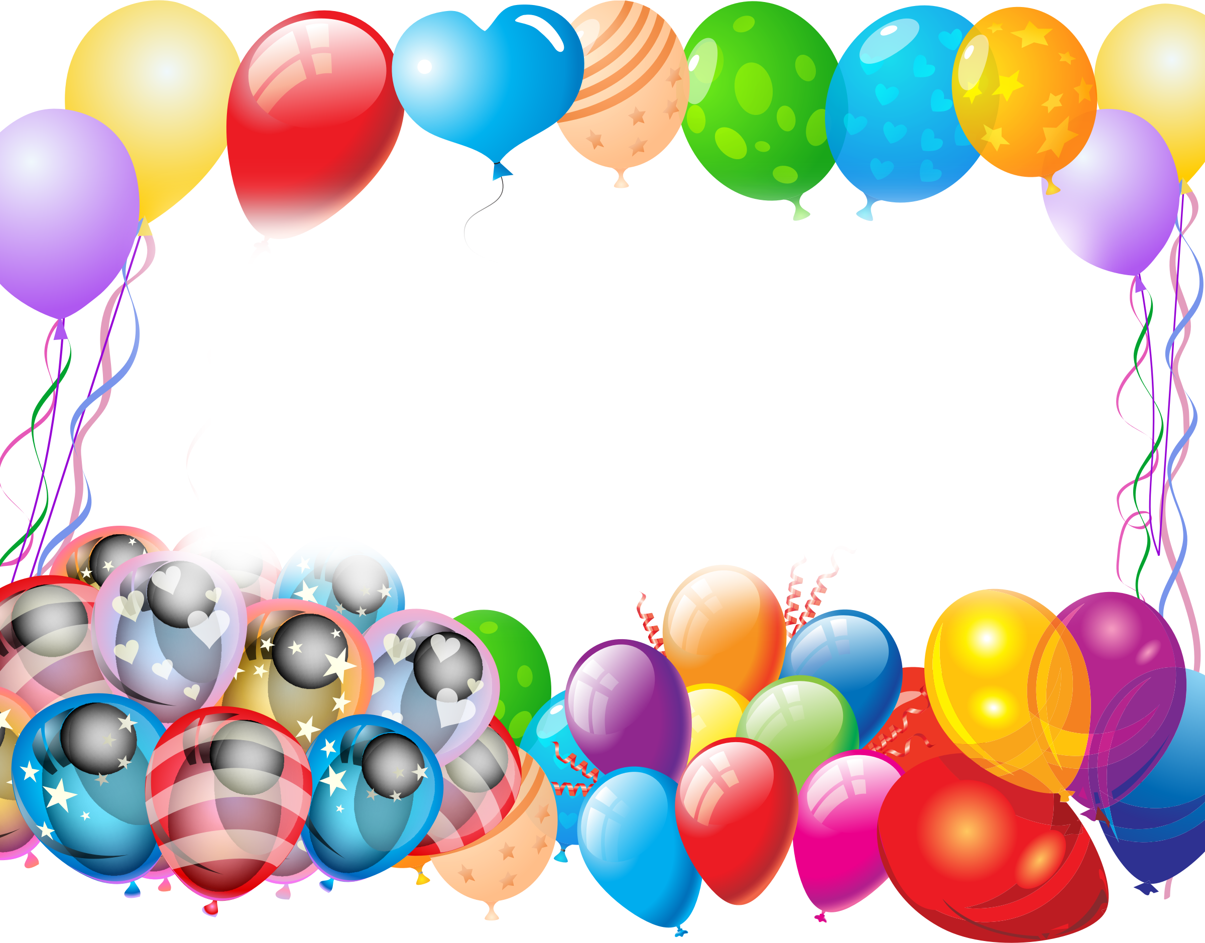 Party Balloons PNG Image