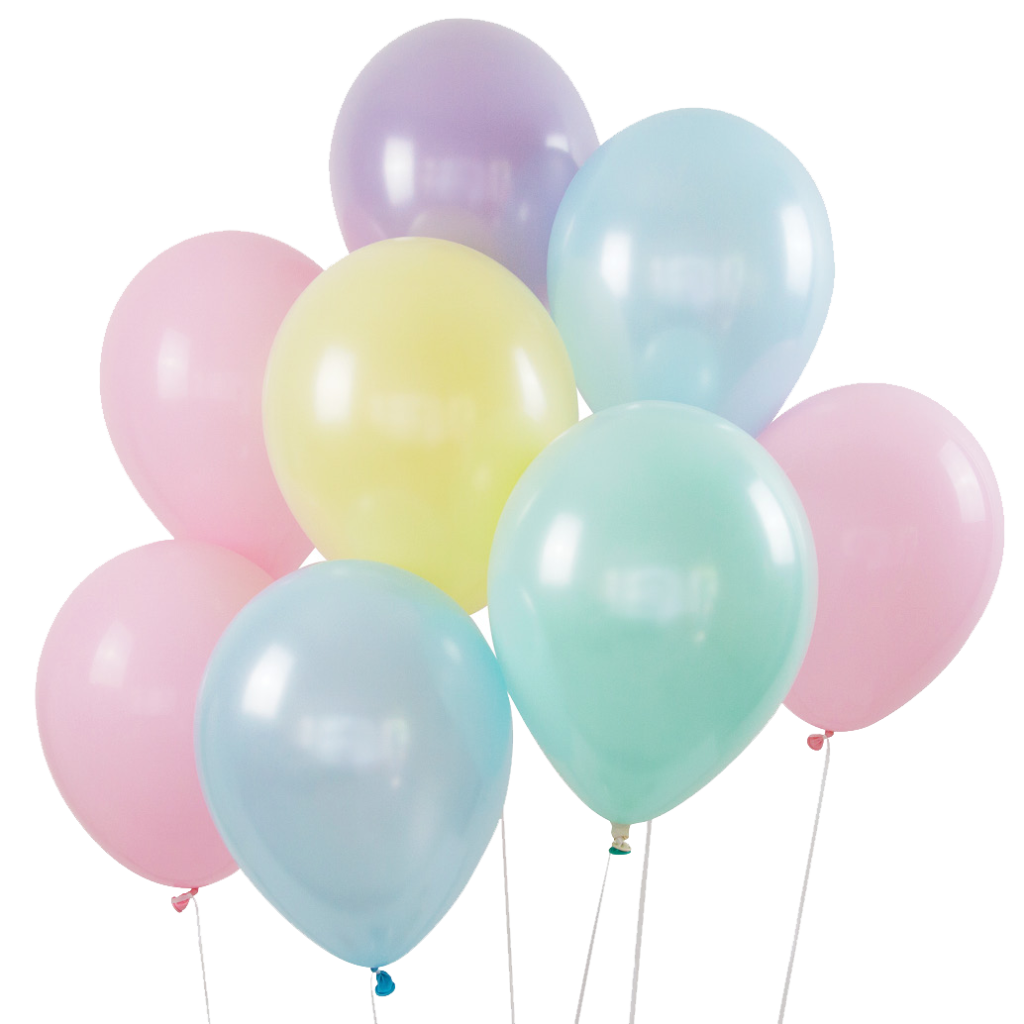 Pastel Balloon Download PNG Image