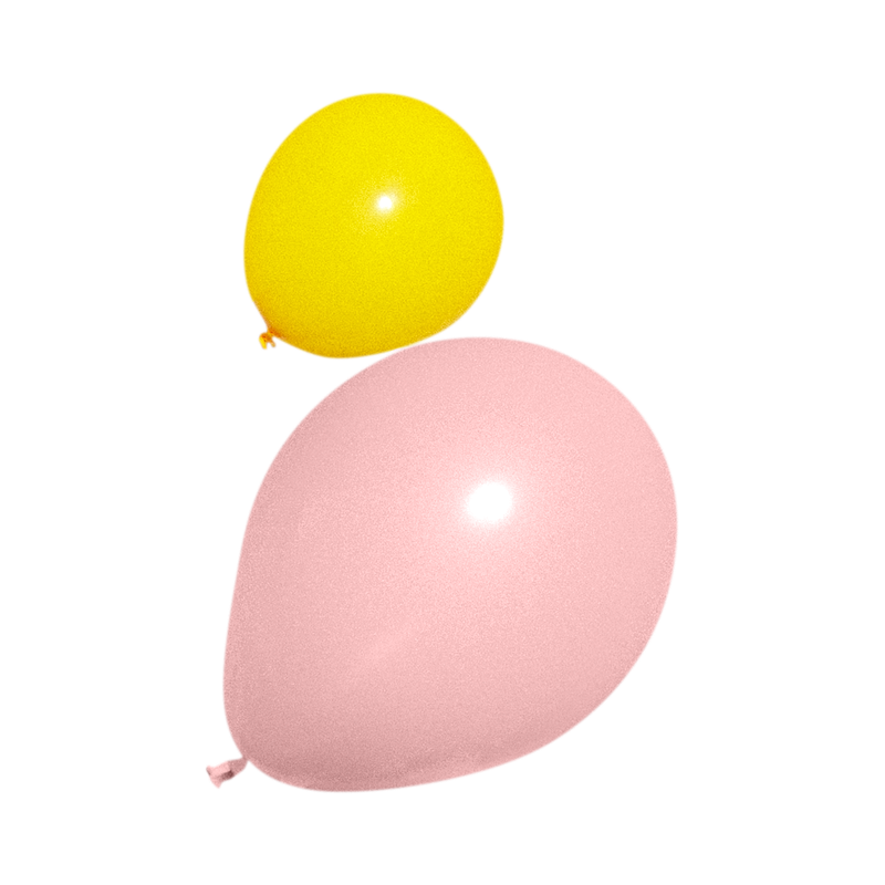 Gambar pastel balon PNG berkualitas tinggi