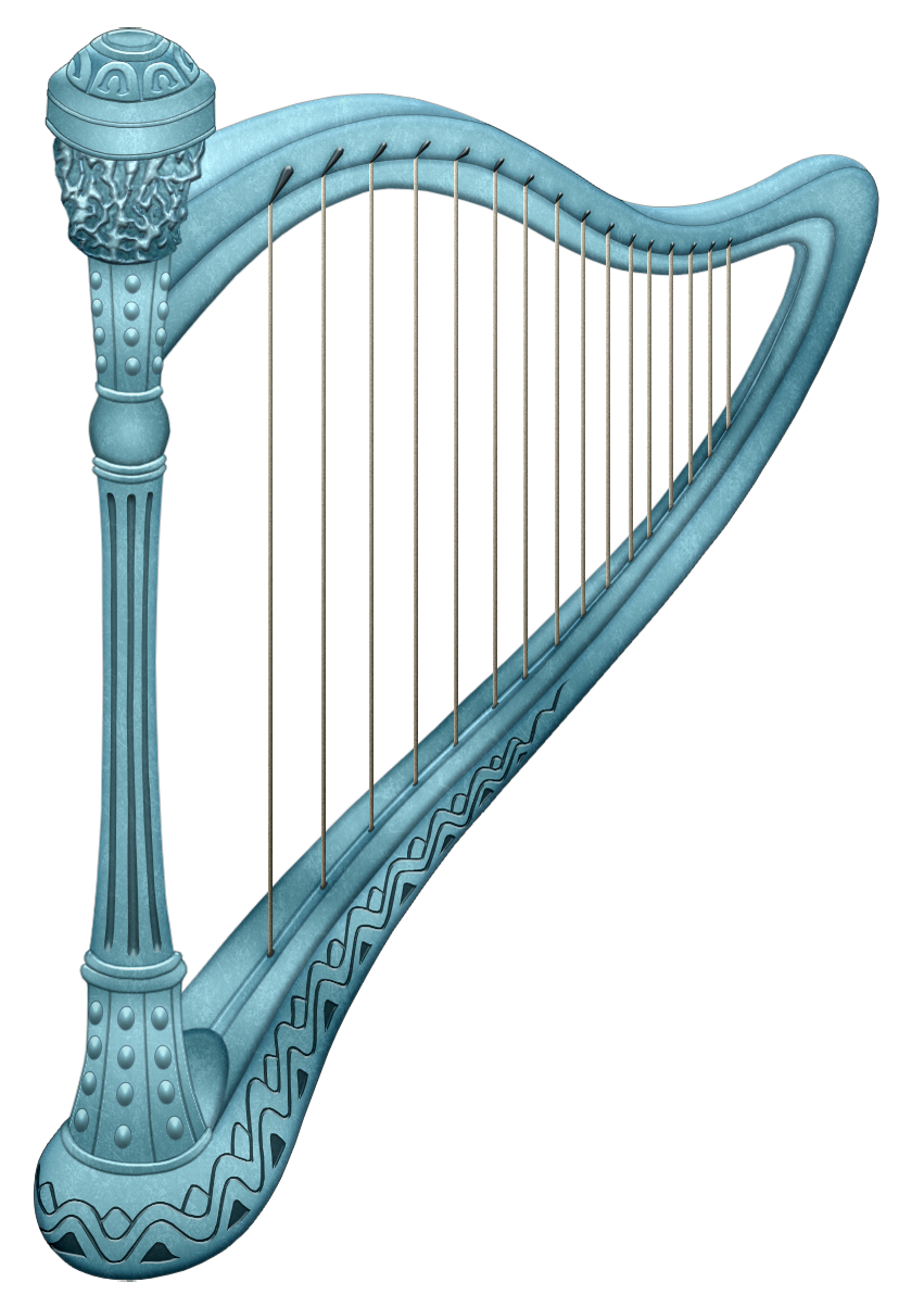 Pedal Harp PNG Scarica limmagine