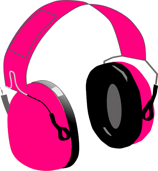 Pink Beats Headphone PNG Photo