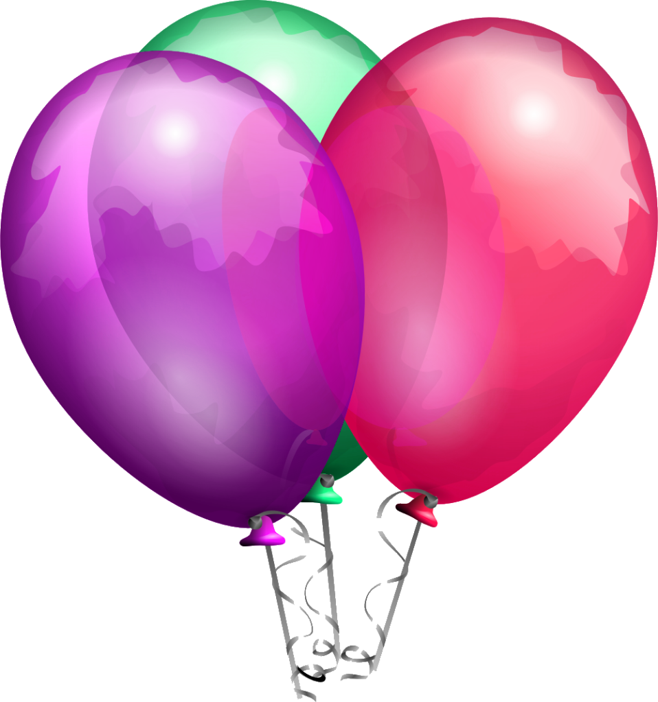 Paarse ballon PNG Beeld Transparante achtergrond