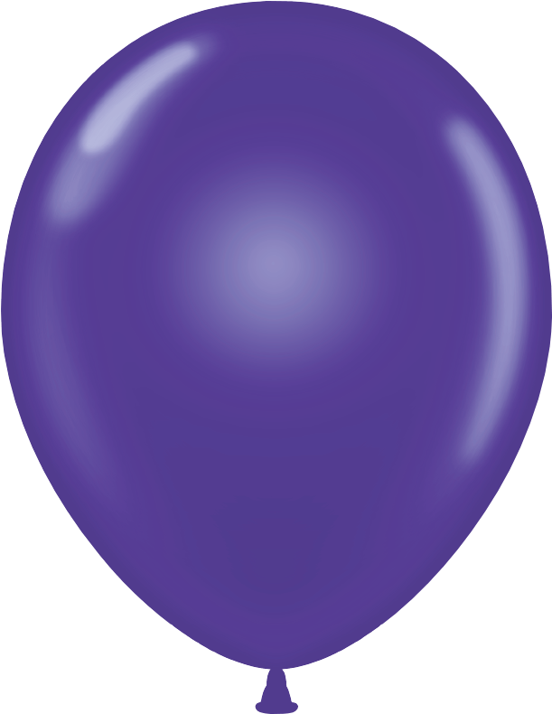 Purple Balloon PNG Image