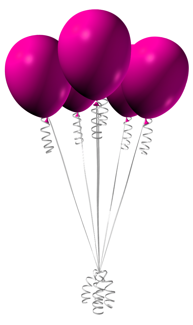 Pic PNG balon ungu