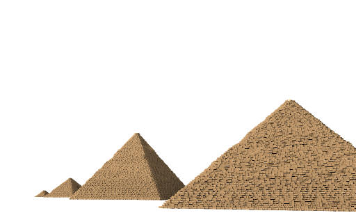 Pyramid PNG صورة عالية الجودة