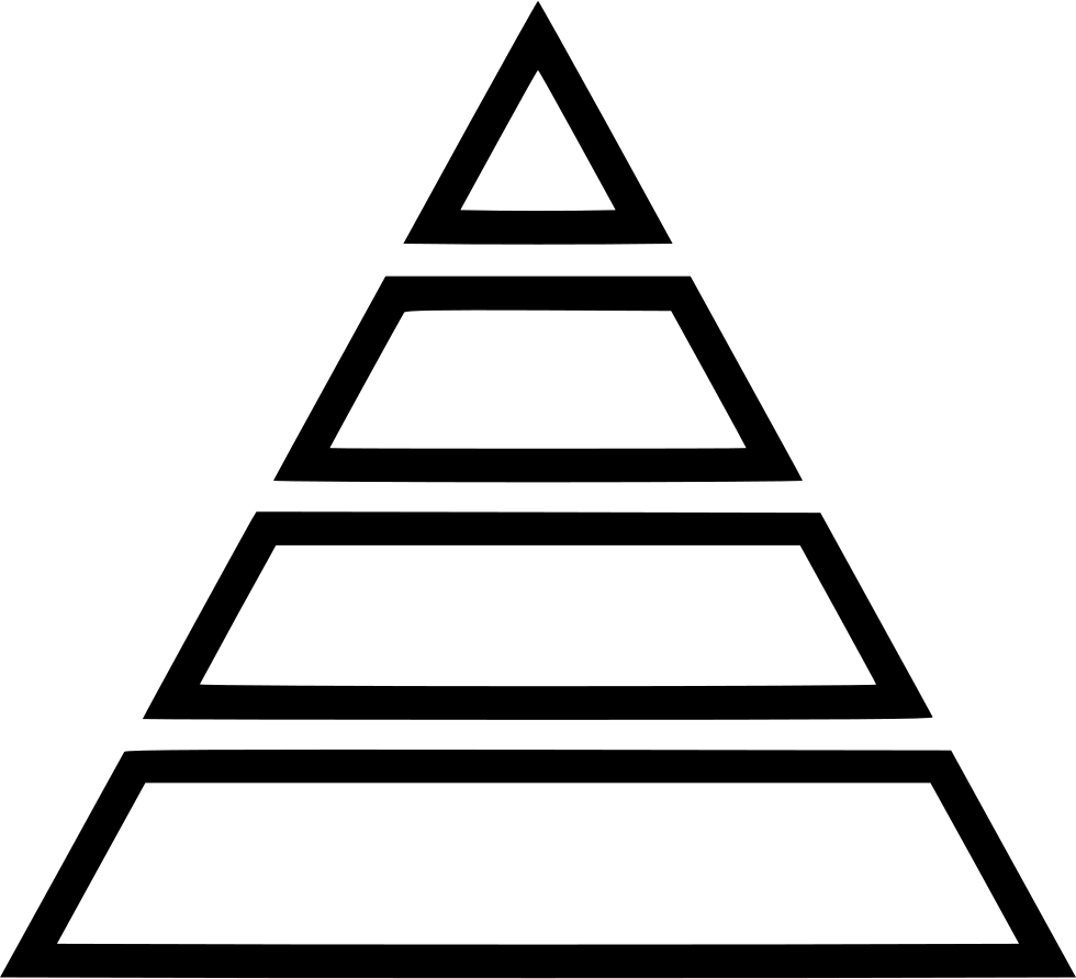 Pyramid شكل خلفية شفافة PNG