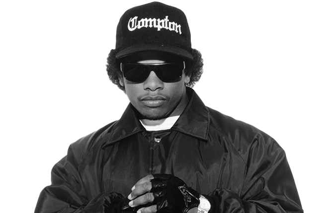 Rapper Eazy-E PNG High-Quality Image