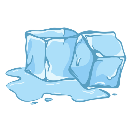Прямоугольный кубик льда PNG высококачественный образ