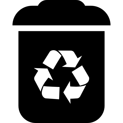 Recycle Bin Logo PNG Transparent Image
