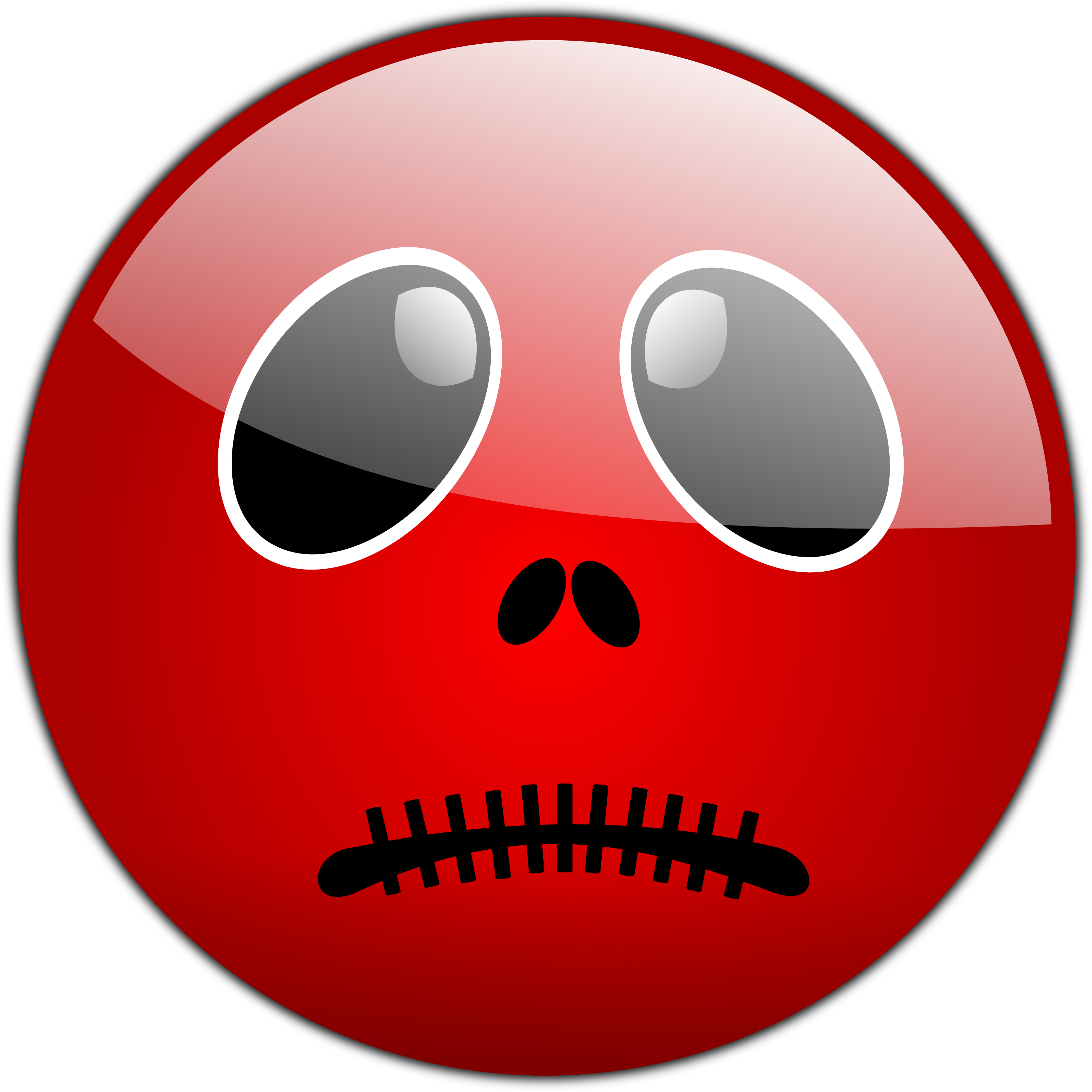Merah marah menangis emoji PNG unduh Gratis