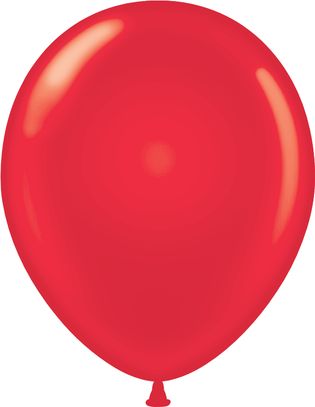 빨간 풍선 PNG 투명 이미지