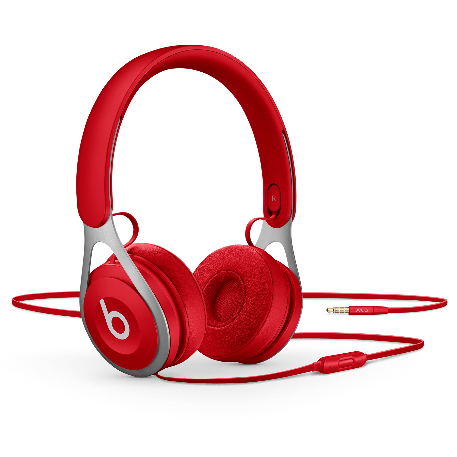Red Beats Headphone PNG Gambar