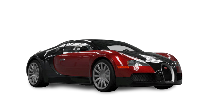 Red Bugatti Chiron PNG-Afbeelding