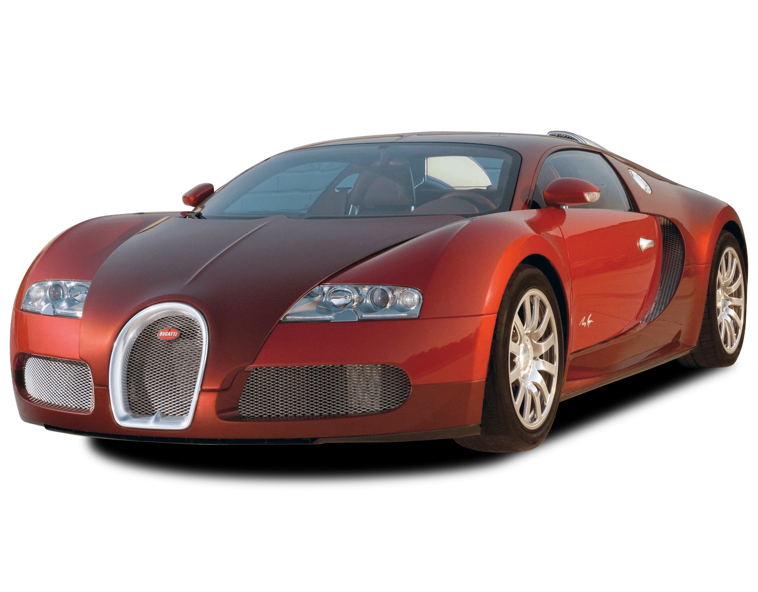 Red Bugatti Chiron Transparent Image
