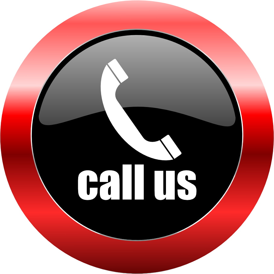 Red Call-Button PNG-Bild