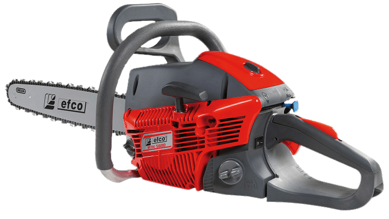 Red Chainsaw Free PNG Image