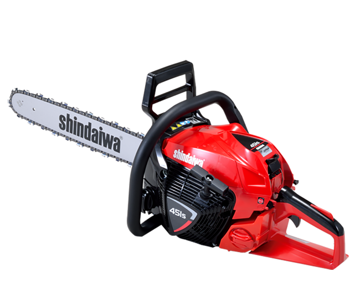Red Chainsaw PNG Pic