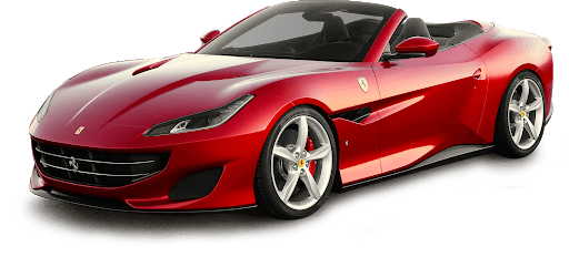 Red Ferrari GTC4Lusso PNG High-Quality Image