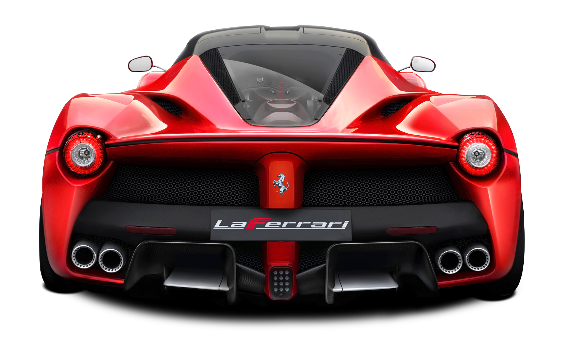 Red Ferrari GTC4Lusso PNG Image