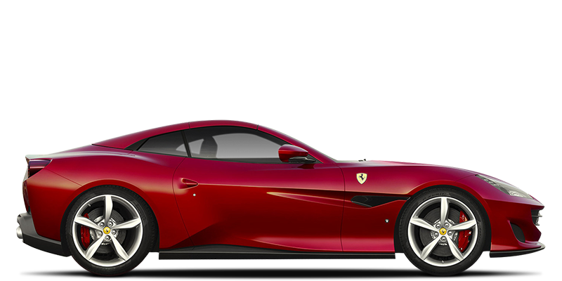 Red Ferrari Portofino PNG Pic