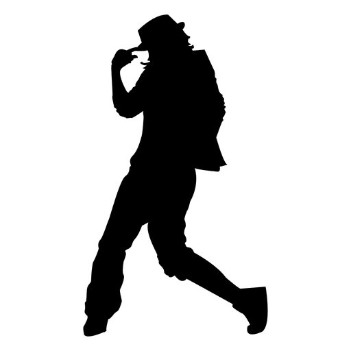 Silhouette Break Dance Download Gambar PNG Transparan