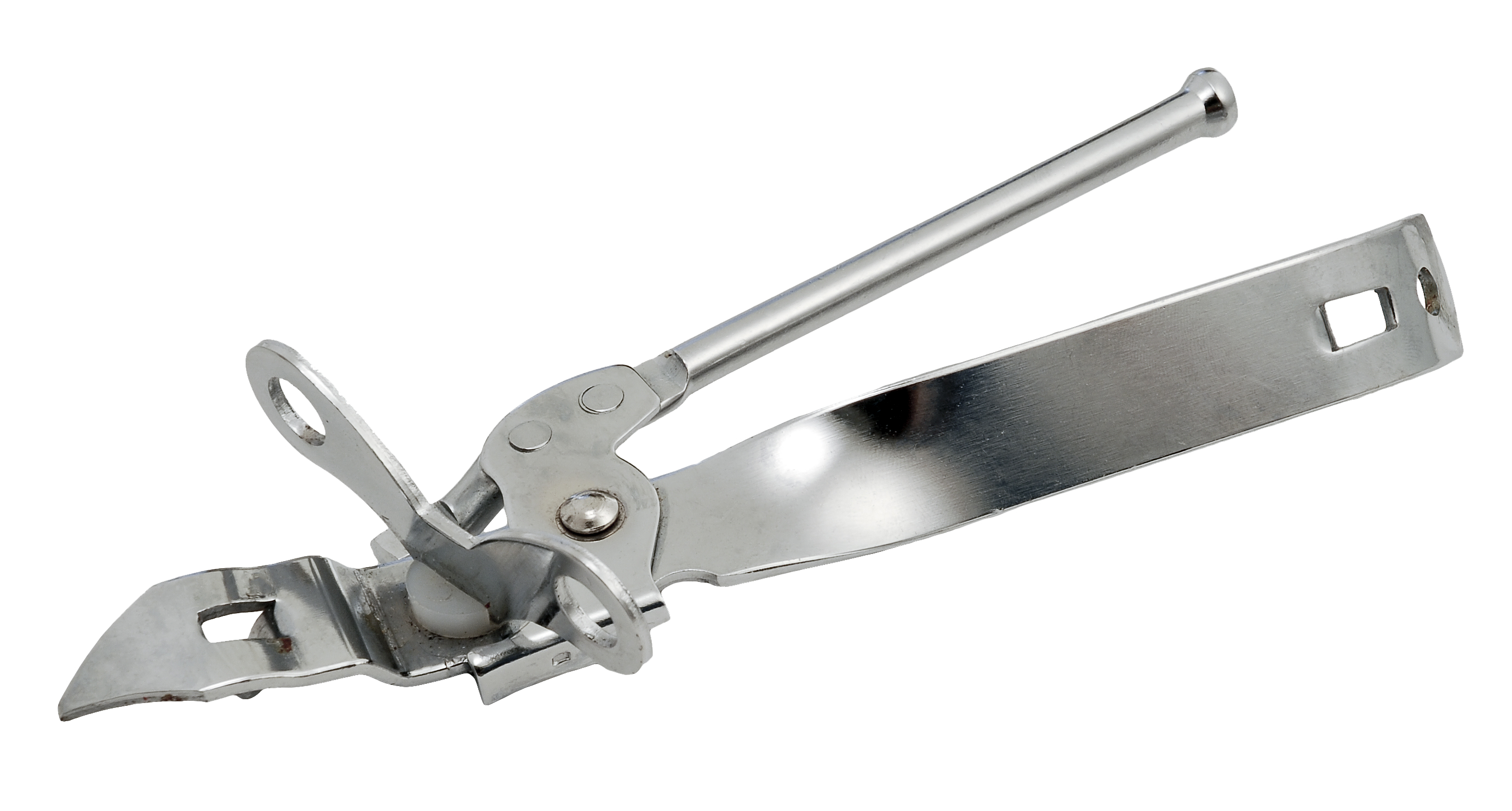 Silver Can Opener PNG Image Background