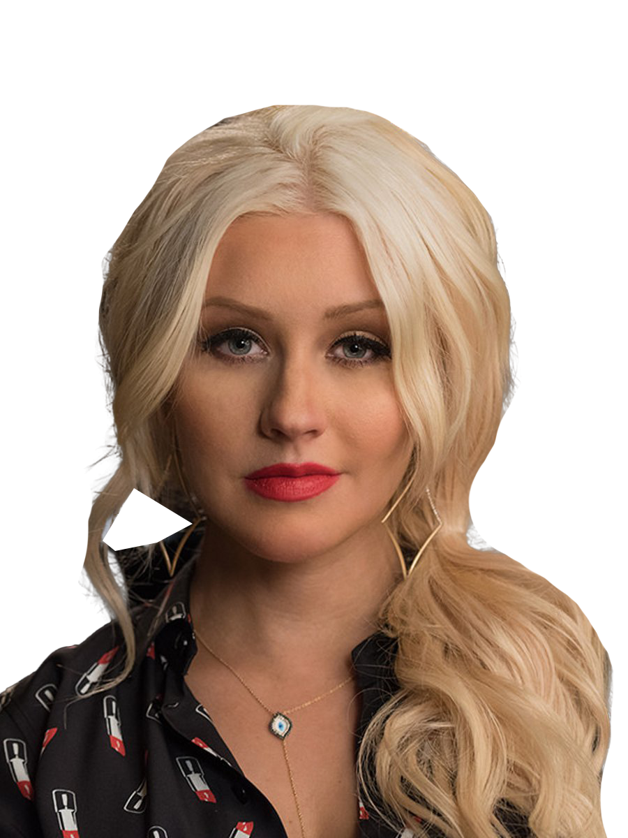 Zanger Christina Aguilera PNG Transparant Beeld