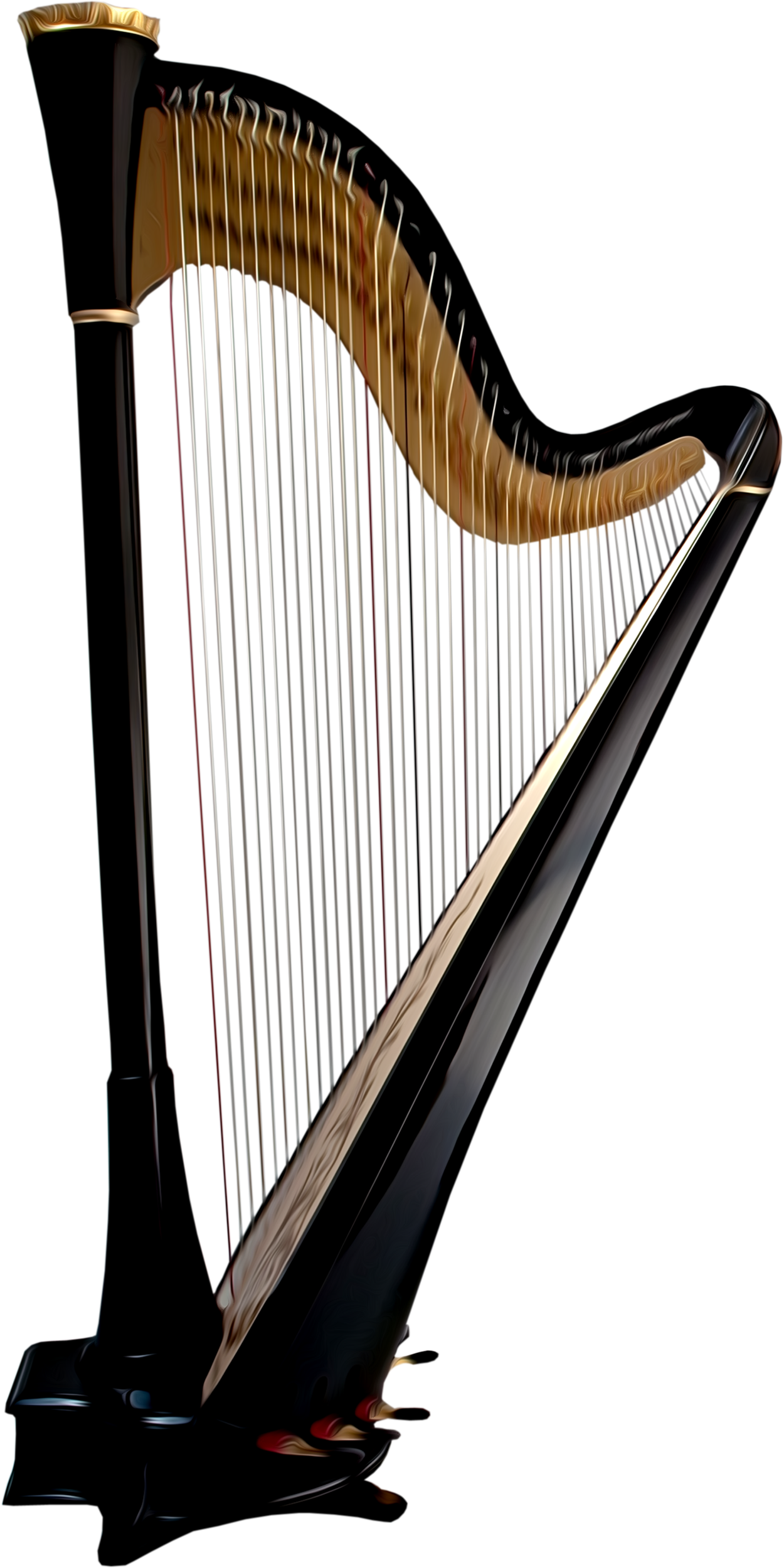Small Harp PNG Free Download