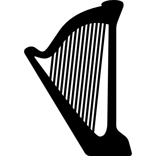 Small Harp PNG Transparent Image