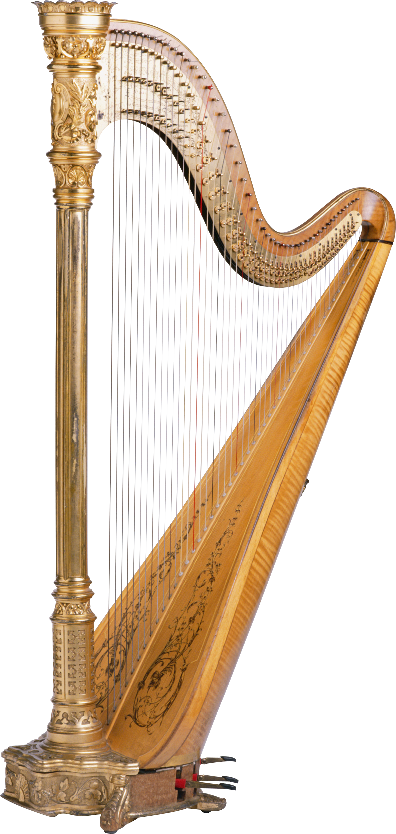 Petite harpe Transparente fond PNG