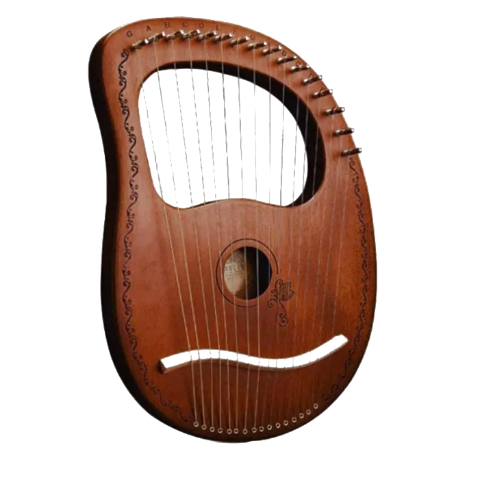 Small Portable Harp PNG High-Quality Image