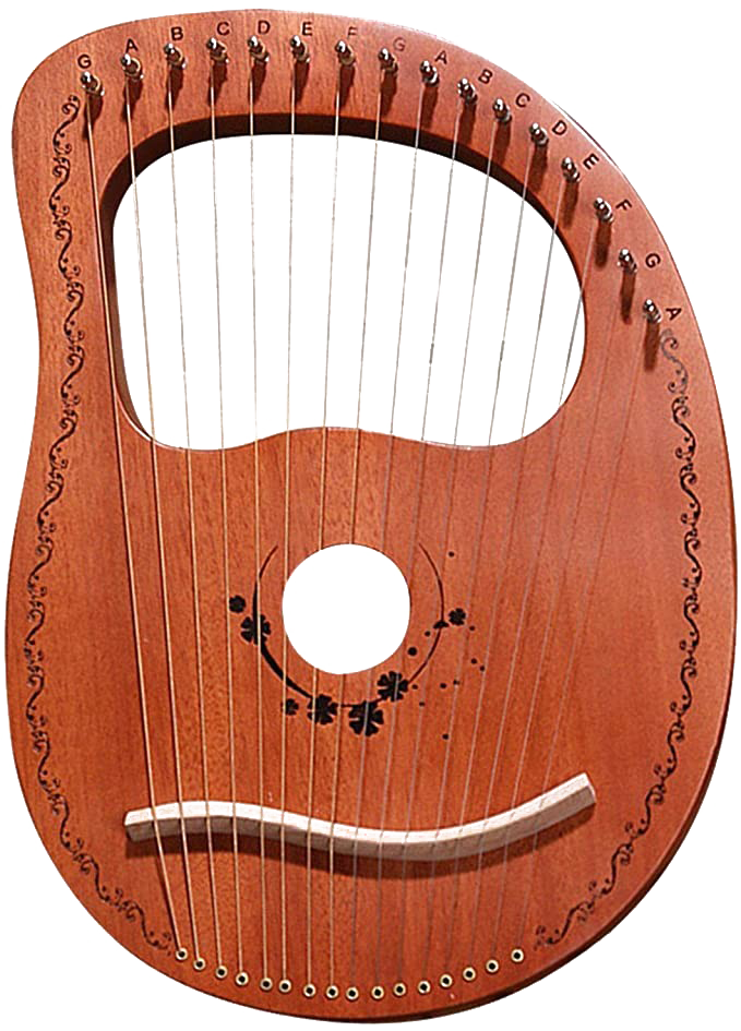 Small Portable Harp PNG Image